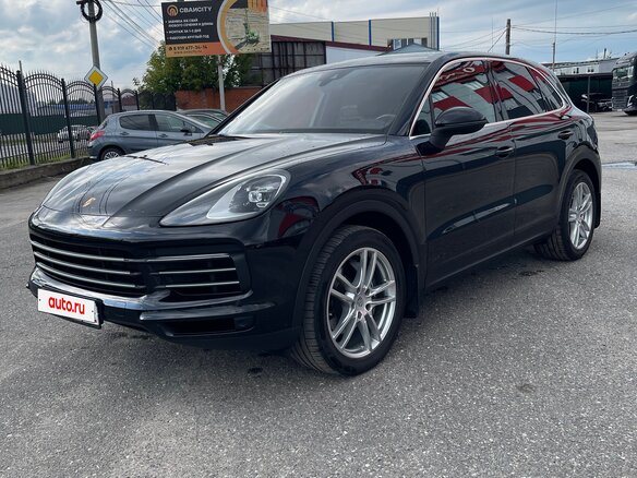 2019 Porsche Cayenne III, чёрный, 6500000 рублей - вид 2