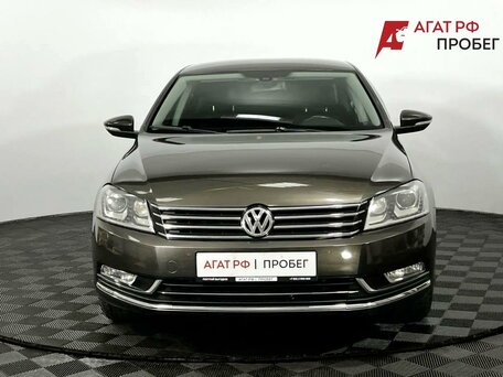 2011 Volkswagen Passat B7, коричневый, 1235000 рублей, вид 3