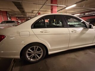 2011 Mercedes-Benz C-Класс 180 BlueEFFICIENCY III (W204) Рестайлинг, белый, 1250000 рублей, вид 2