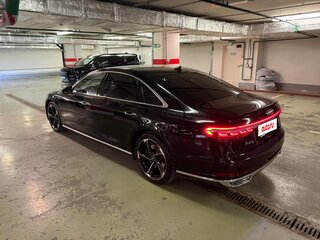 2019 Audi A8 Long 55 TFSI IV (D5), чёрный, 5000000 рублей, вид 5