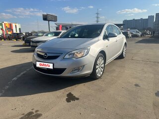 2011 Opel Astra J, серебристый, 830000 рублей, вид 1