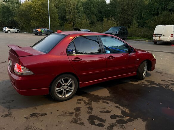 2006 Mitsubishi Lancer IX Рестайлинг, красный, 540000 рублей - вид 8