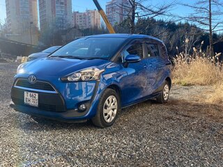 2016 Toyota Sienta II, синий, 1115000 рублей, вид 1