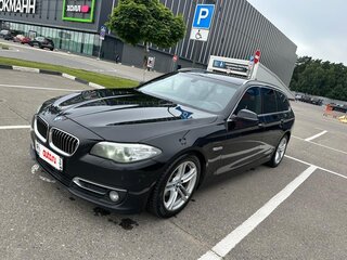 2014 BMW 5 серии 518d VI (F10/F11/F07) Рестайлинг, чёрный, 1850000 рублей, вид 1