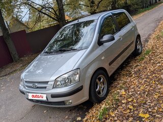 2004 Hyundai Getz I, серебристый, 400000 рублей, вид 1