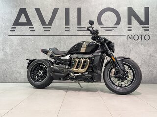 2020 Triumph Rocket III, чёрный, 3900000 рублей, вид 1