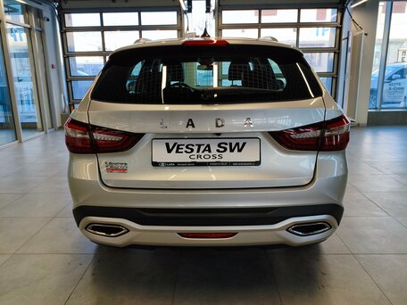 2026 Lada (ВАЗ) Vesta SW Cross I Рестайлинг (NG), серебристый, 2113000 рублей, вид 5