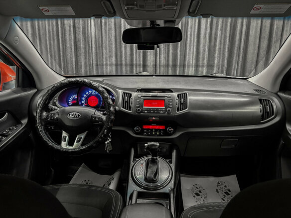 2013 Kia Sportage III, оранжевый, 1199000 рублей - вид 9