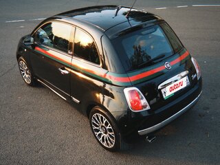 2012 Fiat 500 II, чёрный, 1400000 рублей, вид 2