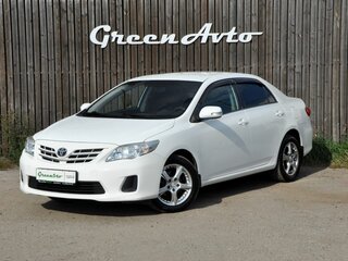 2012 Toyota Corolla X (E140, E150) Рестайлинг, белый, 990000 рублей, вид 1