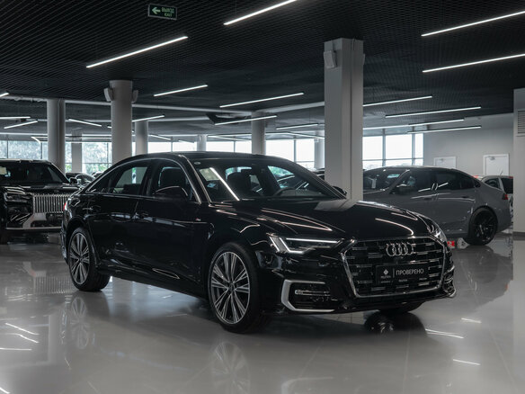 2025 Audi A6 45 TFSI Long V (C8) Рестайлинг, чёрный, 6600000 рублей - вид 1
