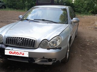 2004 Hyundai Sonata IV (EF) Рестайлинг, серебристый, 140000 рублей, вид 1