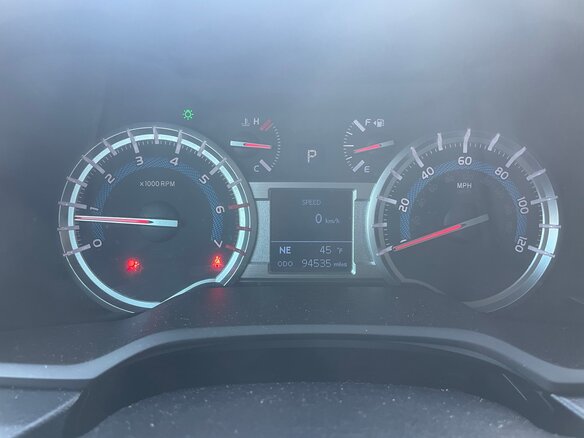 2017 Toyota 4Runner V Рестайлинг, серый - вид 4
