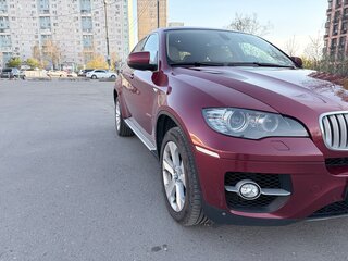 2009 BMW X6 50i 6-speed I (E71), красный, 1780000 рублей, вид 2