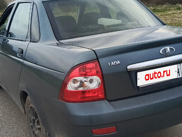 2010 Lada (ВАЗ) Priora I, серый, 250000 рублей - вид 6