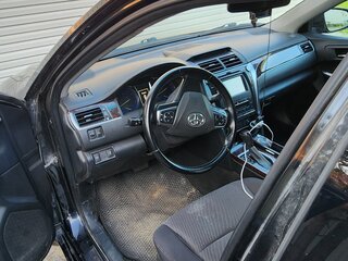 2018 Toyota Camry VII (XV50) Рестайлинг 2, чёрный, 1700000 рублей, вид 5