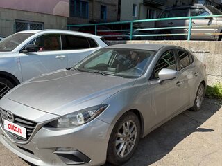 2016 Mazda 3 III (BM) Рестайлинг, серебристый, 1500000 рублей, вид 2