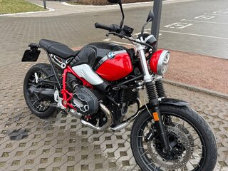 2021 BMW R Nine T Scrambler, красный, 1700000 рублей, вид 4