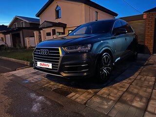 2019 Audi Q7 II (4M), серый, 4500000 рублей, вид 3