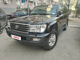 2004 Toyota Land Cruiser 100 Series Рестайлинг 1, чёрный, 2000000 рублей, вид 1