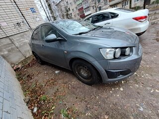 2012 Chevrolet Aveo II, серый, 600000 рублей, вид 1