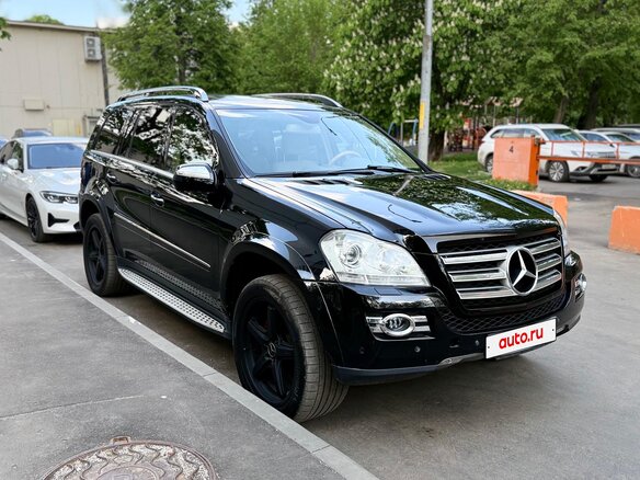 2008 Mercedes-Benz GL-Класс 500 I (X164), чёрный, 1250000 рублей - вид 2