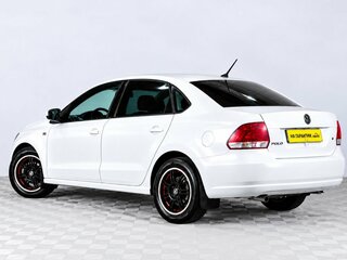 2014 Volkswagen Polo V, белый, 889000 рублей, вид 4
