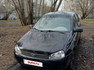 2010 Lada (ВАЗ) Kalina I, чёрный, 180000 рублей, вид 1