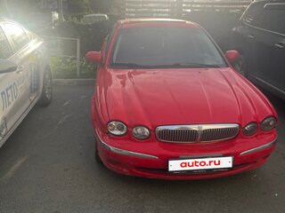 2001 Jaguar X-Type I, красный, 365000 рублей, вид 1