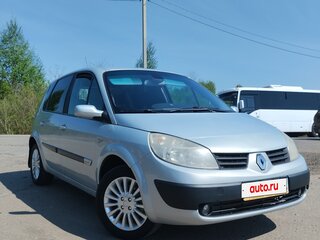 2003 Renault Scenic II, серебристый, 290000 рублей, вид 1