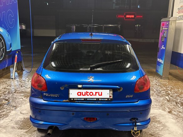 2007 Peugeot 206, синий, 96990 рублей - вид 5