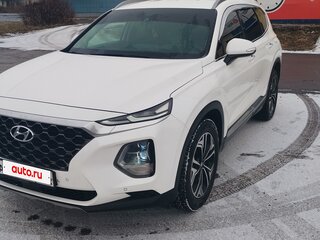 2019 Hyundai Santa Fe IV, белый, 2850000 рублей, вид 2