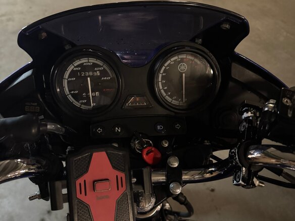 2014 Yamaha YBR125, синий, 165000 рублей - вид 9