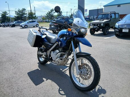 2002 BMW F 650 GS, синий, 377000 рублей, вид 3