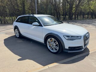 2015 Audi A6 allroad III (C7) Рестайлинг, белый, 2500000 рублей, вид 2
