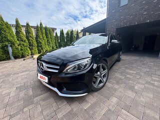 2017 Mercedes-Benz C-Класс 180 9G-TRONIC IV (W205), чёрный, 2500000 рублей, вид 4