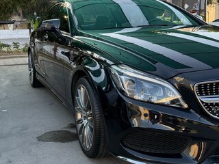 2016 Mercedes-Benz CLS 400 II (C218) Рестайлинг, чёрный, 2400000 рублей, вид 2