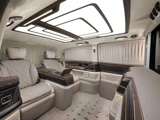 2026 Mercedes-Benz V-Класс Extra Long 300 d экстра длинный III (W447) Рестайлинг 2, чёрный, 49500000 рублей, вид 4