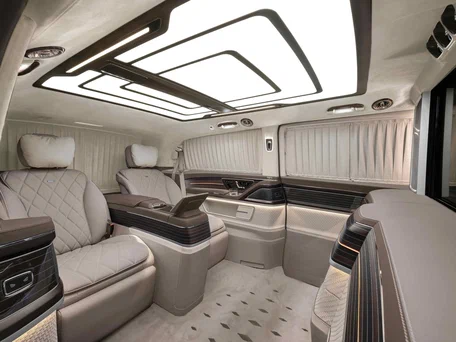2026 Mercedes-Benz V-Класс Extra Long 300 d экстра длинный III (W447) Рестайлинг 2, чёрный, 49500000 рублей, вид 4