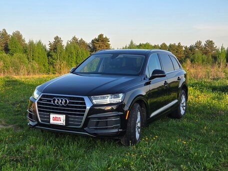 2019 Audi Q7 II (4M), чёрный, 4050000 рублей, вид 2