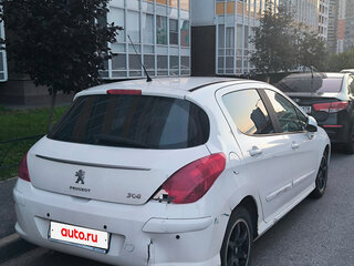 2012 Peugeot 308 I Рестайлинг, белый, 330000 рублей, вид 4
