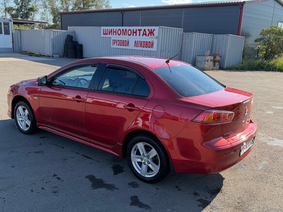 2008 Mitsubishi Lancer X, красный, 697000 рублей - вид 8