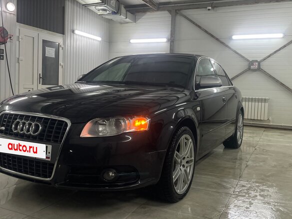 2005 Audi A4 III (B7), чёрный, 950000 рублей - вид 4