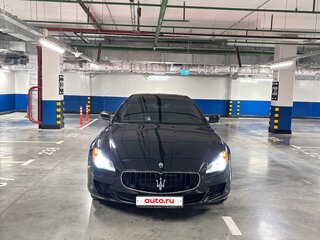 2013 Maserati Quattroporte S Q4 VI, чёрный, 2770000 рублей, вид 4