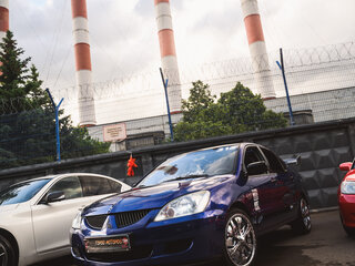 2005 Mitsubishi Lancer IX Рестайлинг, синий, 500000 рублей, вид 1