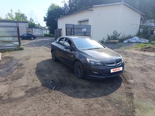 2014 Opel Astra J Рестайлинг, серый, 810000 рублей, вид 2
