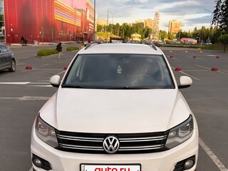 2012 Volkswagen Tiguan I Рестайлинг, белый, 1130000 рублей, вид 1