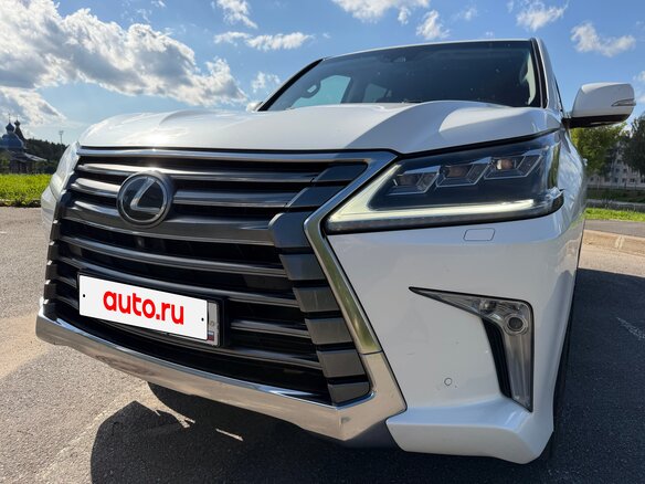2017 Lexus LX 450d III Рестайлинг 2, белый - вид 16