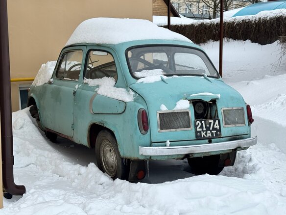 1969 ЗАЗ 965, голубой
