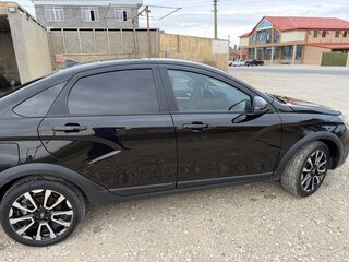 2024 Lada (ВАЗ) Vesta I Рестайлинг (NG), чёрный, 1370000 рублей, вид 2